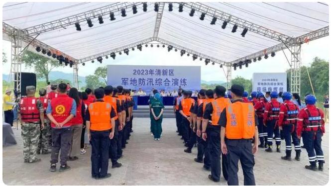 清遠市清新區這場防汛演練&ldquo;動真格&rdquo;